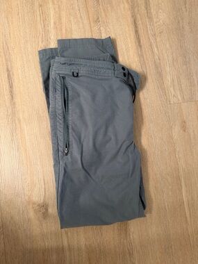 Roark Men's 33 layover travel pants blue/ grey